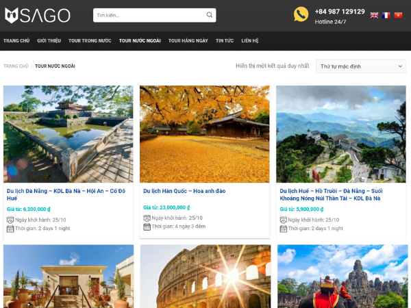 Các tính năng cần có khi thiết kế website du lịch