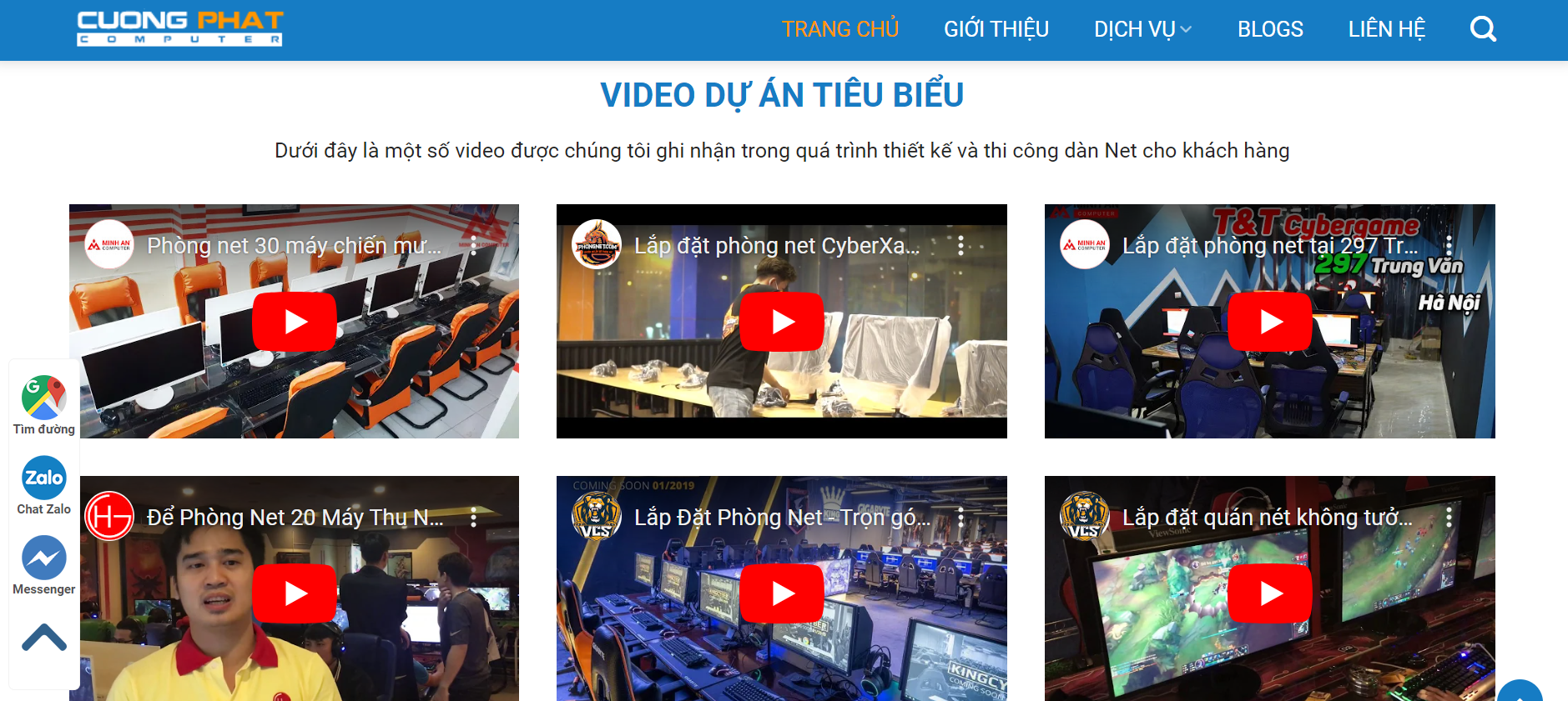 Dịch vụ thiết kế website thanh lý chuyên nghiệp Việt Digital